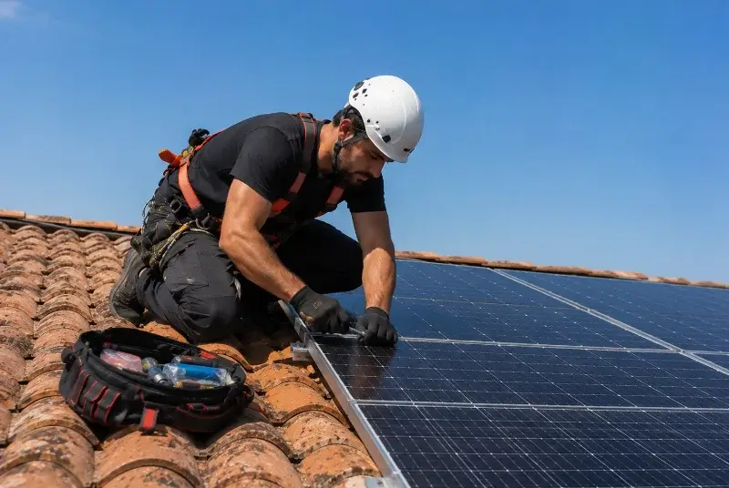 Maintenance et monitoring de panneaux solaires à Cabannes
